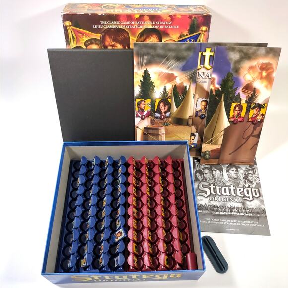 Stratego Original Board Game 3 Variations 2014 Edition with Infiltrator Complete - Picture 4 of 6